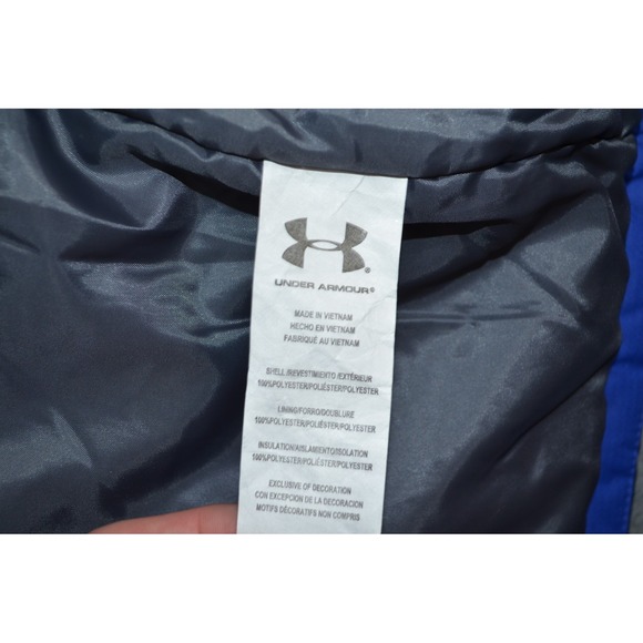 Under Armour Jacket Boys XL Blue Westward 3-in-1 ColdGear Skiing Coat - Picture 11 of 16